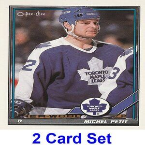Michel Petit Hockey Card Collection